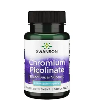 Chromium Picolinate 200mcg. / 100 Caps