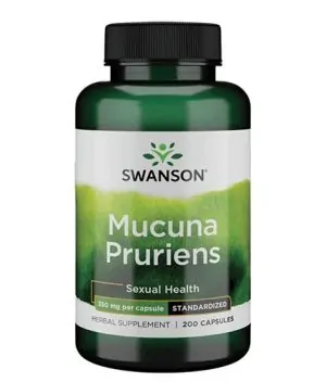 Mucuna Pruriens 350mg. / 200 Caps