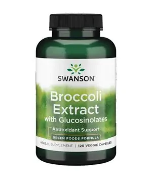 Extra-Strength Broccoli Extract with Glucosinolates 600mg. / 120 Vcaps