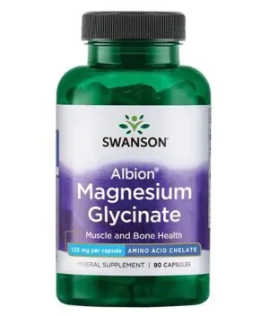 Albion Chelated Magnesium Glycinate 133 mg / 90 Caps