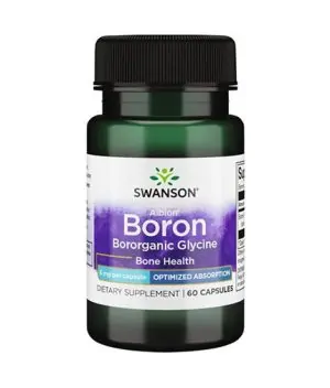 Boron from Albion Boroganic Glycine 6mg. / 60 Caps