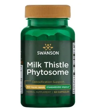 Milk Thistle Phytosome - Standardized Siliphos 300mg. / 60 Caps