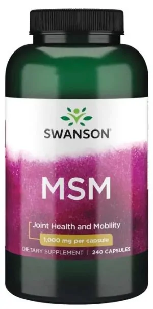 MSM 1000mg. / 240 Caps