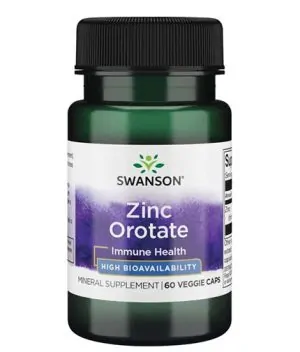 Zinc Orotate 10mg. / 60 Vcaps