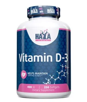 Vitamin D3 / 400 IU / 250 Softgels