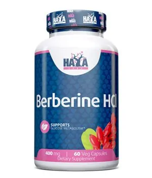 Berberine HCL 400 mg / 60 Vcaps