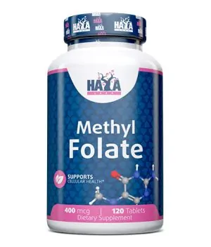 Methyl Folate 400 mcg (5-MTHF) / 120 Tabs