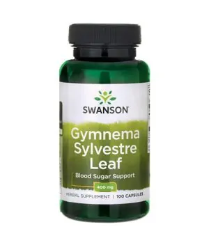 Gymnema Sylvestre Leaf 400mg. / 100 Caps