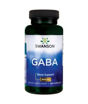 GABA 500mg. / 100 Caps