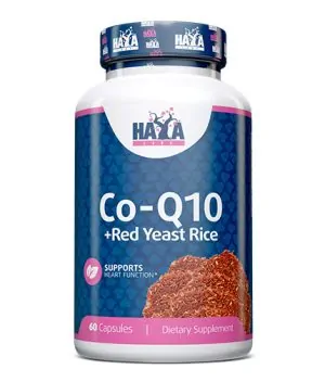 Coenzyme Co-Q10 60 mg & Red Yeast Rice 500 mg / 60 Caps