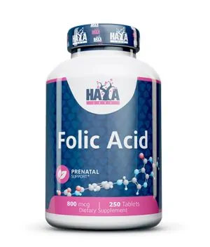 Folic Acid 800 mcg / 250 Tabs