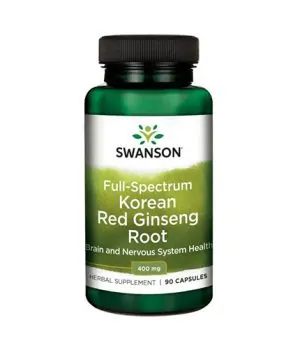 Full-Spectrum Korean Red Ginseng Root 400mg. / 90 Caps.