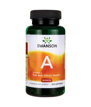 Vitamin A 10000 IU / 250 Soft.