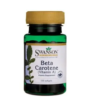 Beta-Carotene (Vitamin A) 25000IU / 100 Soft.