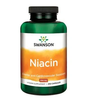 Niacin 500mg. / 250 Caps.