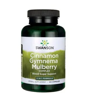 Cinnamon Gymnema Mulberry Complex / 120 Caps.