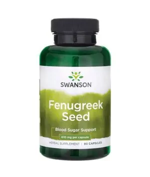 Fenugreek Seed 610mg. / 90 Caps