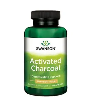 Activated Charcoal 260mg. / 120 Caps