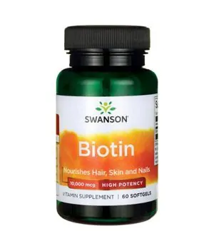Biotin - High Potency 10000mcg. / 60 Soft.