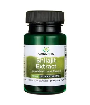Shilajit Extract - Extra Strength 100mg. / 30 Vcaps