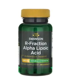 R-Fraction Alpha Lipoic Acid - Double Strength 100mg. / 60 Caps