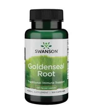 Goldenseal Root 125 mg / 100 Caps