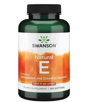 Natural Vitamin E 1000 IU / 100 Softgels