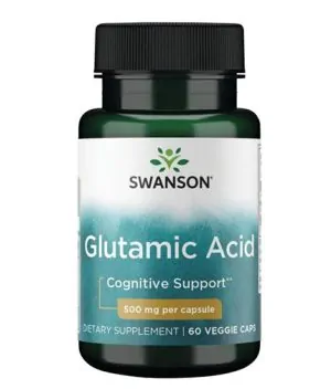 Glutamic Acid 500 mg / 60 Vcaps