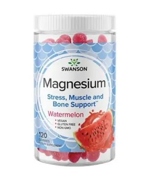 Magnesium Citrate Gummies - Watermelon Flavored 84 mg / 120 Gummies