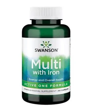 Multi with Iron - Active One Formula / 90 Caps