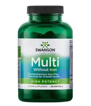 Multi without Iron - High Potency / 120 Softgels