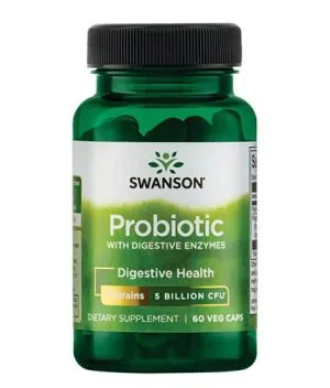 Probiotic with Digestive Enzymes 5 Billion Cfu / 60 Vcaps