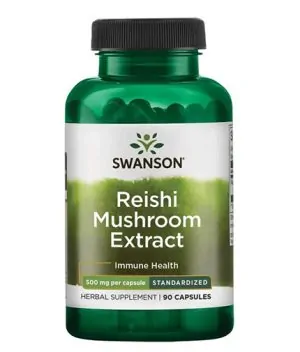 Reishi Mushroom Extract Standardized 500 mg / 90 Caps