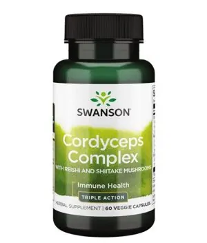Cordyceps Complex with Reishi and Shiitake Mushrooms / 60 Vcaps