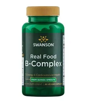 Real Food B-Complex From Quinoa Sprouts / 60 Vcaps