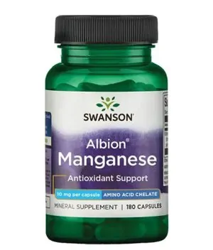 Albion Manganese 10 mg / 180 Caps