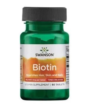 Biotin - Timed-Release 10000 mcg / 60 Tabs