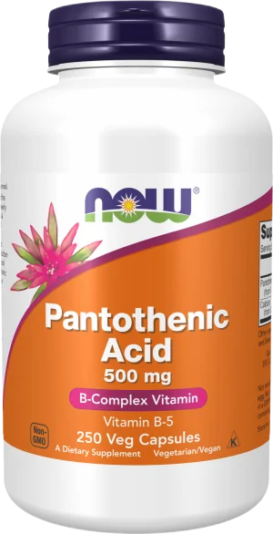 Vitamin B-5 / Pantothenic Acid 500 mg