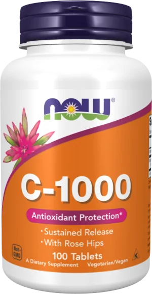 Vitamin C-1000 with Rose Hips / Sustained Release