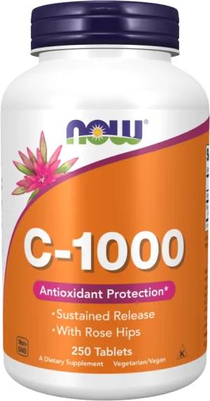 Vitamin C-1000 with Rose Hips / Sustained Release
