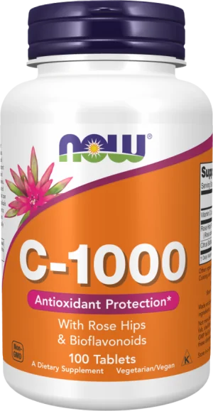Vitamin C-1000 / with Rose Hips + Bioflavonoids