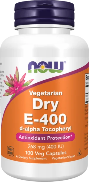 Vitamin E-400 d-alpha Tocopheryl | Vegetarian Dry
