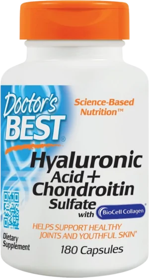 BEST Hyaluronic Acid + Chondroitin Sulfate / with BioCell Collagen