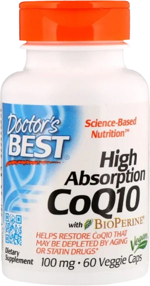 BEST CoQ10 with Bioperine 100 mg