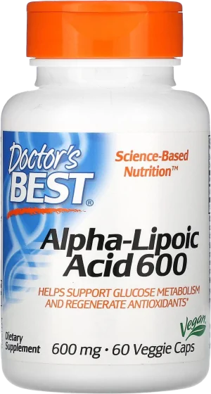BEST Alpha Lipoic Acid 600 mg