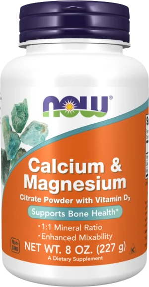 Calcium & Magnesium Citrate Powder with Vitamin D3