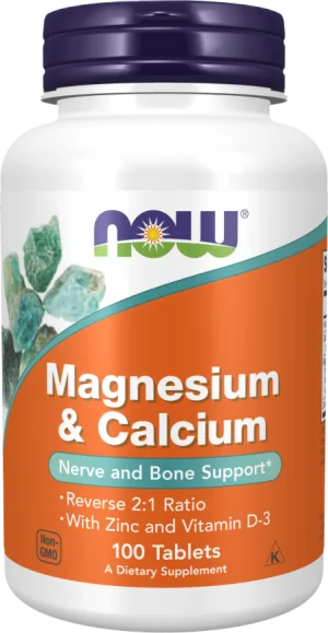 Magnesium & Calcium | with Vitamin D3 & L-OptiZinc