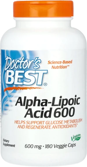 BEST Alpha Lipoic Acid 600 mg