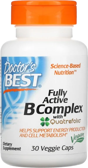 BEST Fully Active B Complex | with Quatrefolic®