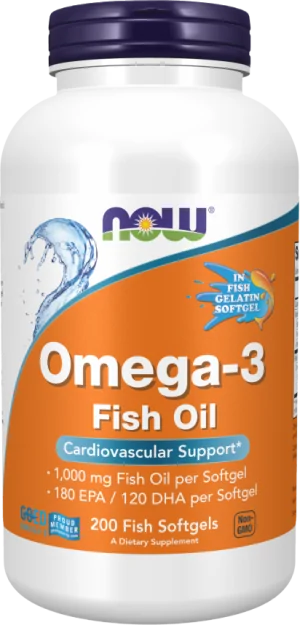 Omega 3 1000 mg | Fish Gelatin Softgels